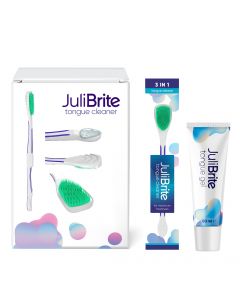 JuliBrite®️ Tongue Cleaning Kit